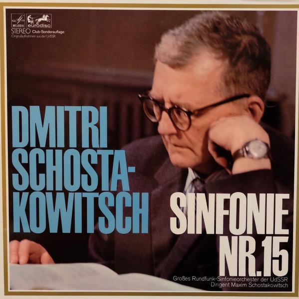 

LP Record DMITRI SHOSTAKOVICH, GRAND SYMPHONY - Sinfonie Nr.15 63012 Melodia-Eurodis 1974 Germany Classical Used