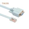 5ft 9Pin DB9 Serial RS232 To RJ45 Cat5 Ethernet Console Rollover Cable for Cisco Computer Gadgets