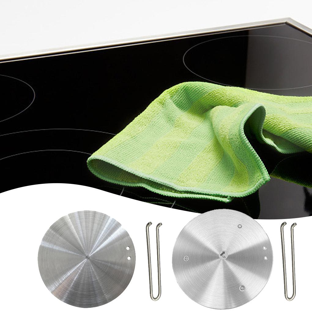 20/24cm Heat Diffuser Plate Stainless Steel Induction Plate Electric Induction Cooker Diffuser Adapter Induction Converter Plate