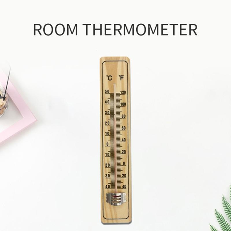 Wall Hangs Thermometer Indoor Outdoor Garden House Garage Office Room Hung LoggerTemperature MesureMeter