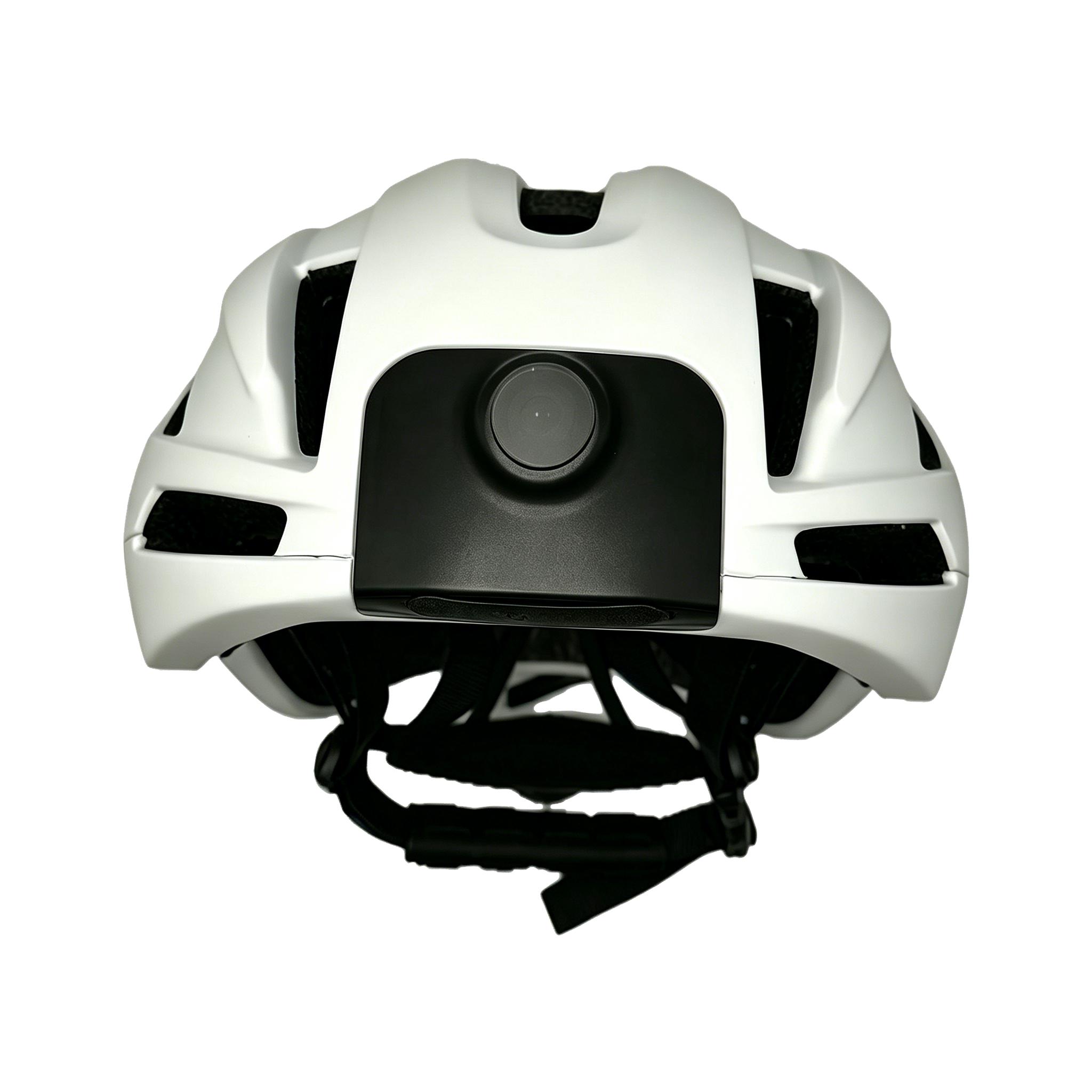 Smart Helmet Camera 1080P HD Video WIFI APP GPS Bluetooth Headset Cycling Helmet with Turn Signal Light and Memory Card 0GB белый