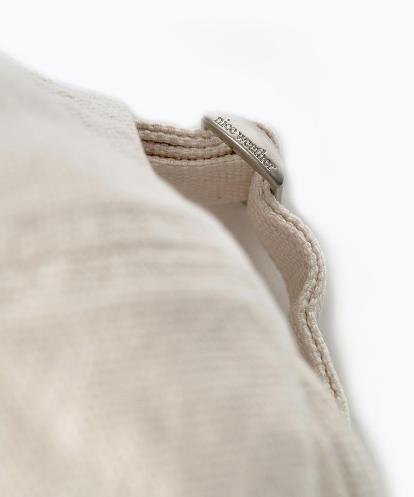 Naiseuwedeo Nw Knochen 6-Panel-Kappe (Elfenbein/Marine)