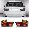 LCI   LED Tail Lights Rear Brake Turn Signal Running Reverse Fog Lamp Fit for X5 E70 X5M 2007 to 2013
