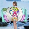 Cocotama Anime Bath Towel Microfiber Soft Water Absorbing Breathable For Girl Kids Decorative Cartoon Beach Towel