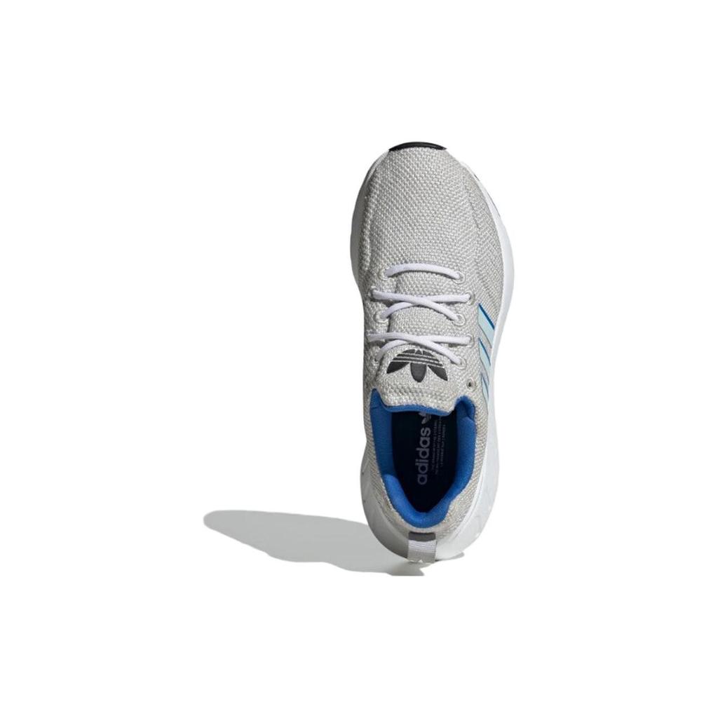 Adidas Originals Swift Run Comfortable Simple Mesh Cushioning Low-Top Casual Running Shoes Women sneaker Gray Blue GX9203
