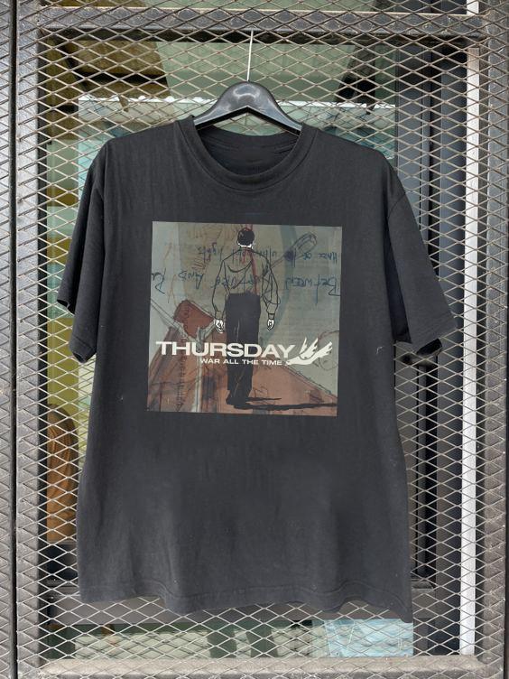 Thursday band Thursday War All the Time  Full Size S-5XL SS373 Unisex T-Shirt S