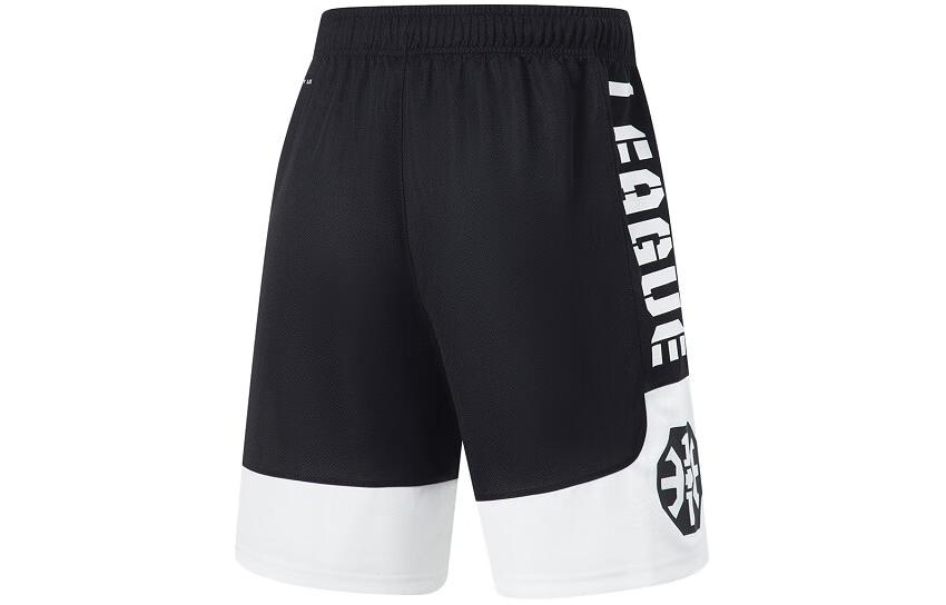 Li Ning Badfive Basketball Shorts Men s Black AAPT067-1 L