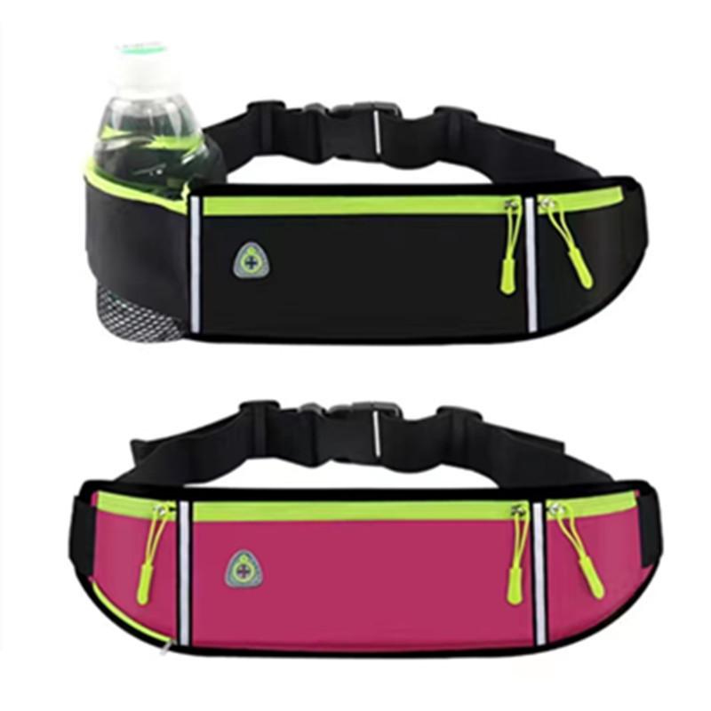

Сверхлегкая водонепроницаемая спортивная поясная сумка: Унисекс Облегающий, Невидимый Пояс для Бега