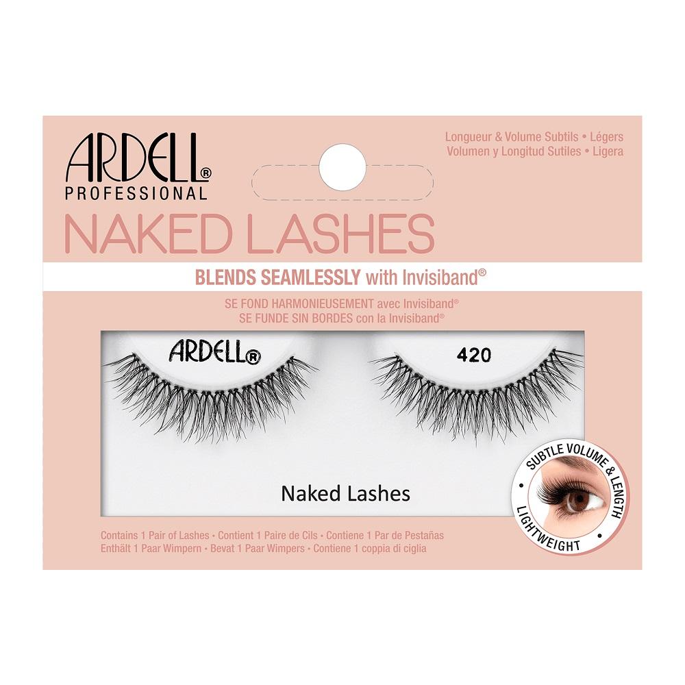 Ardell Naked Lashes 420 Black | Natural-Look False Eyelashes