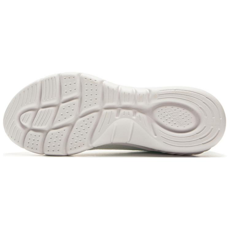 Li Ning Easy Flex Soft Rebound Casual Running Shoes Women Sneakers White Blue ARSV020-3