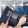 Coque pour Xiaomi 13 Pro Portefeuille Souple Antichoc Porte-Carte Protection Cuir PU - Bleu Marine