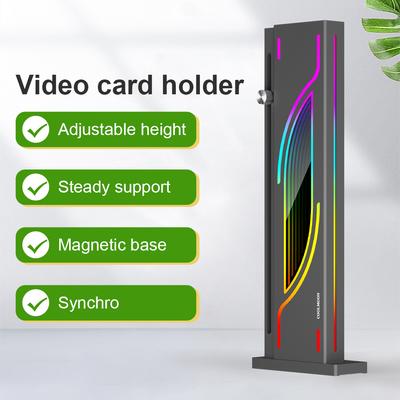 5V ARGB GPU Support Bracket Adjustable Height GPU Holder Graphics Card Video Card Holder Vertical GPU Support Case Accessories