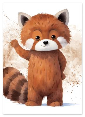 Poster for a Red Panda Child