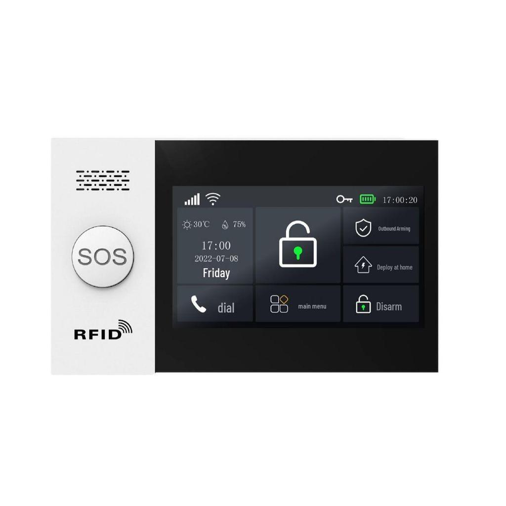 4G+WIFI Dual-Network Smart Anti-theft Alarm with GSM, Mobile App, and Remote Control.