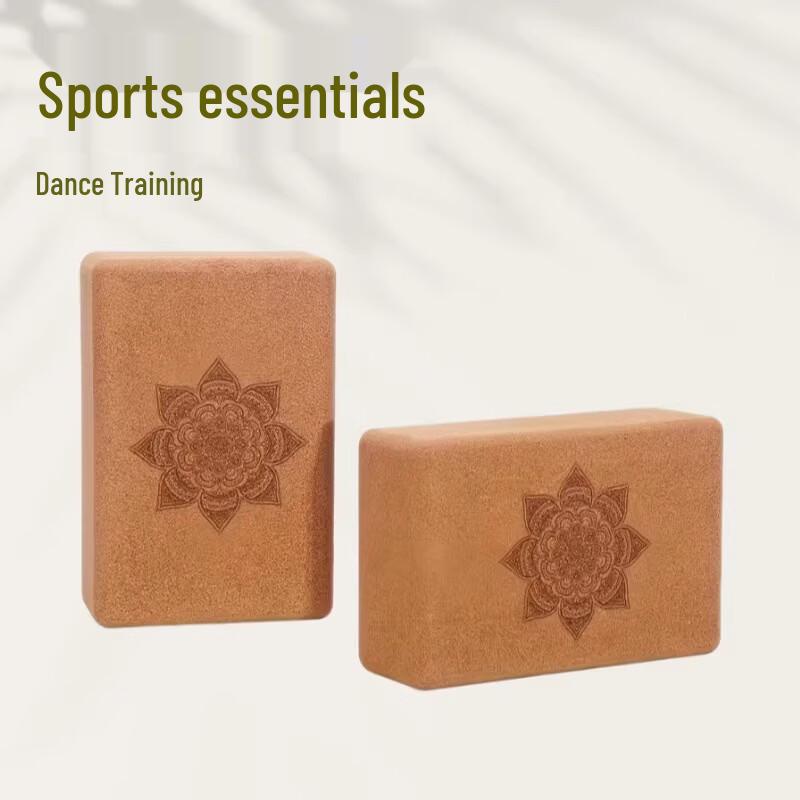 LISM Cork Pilates Yoga Block