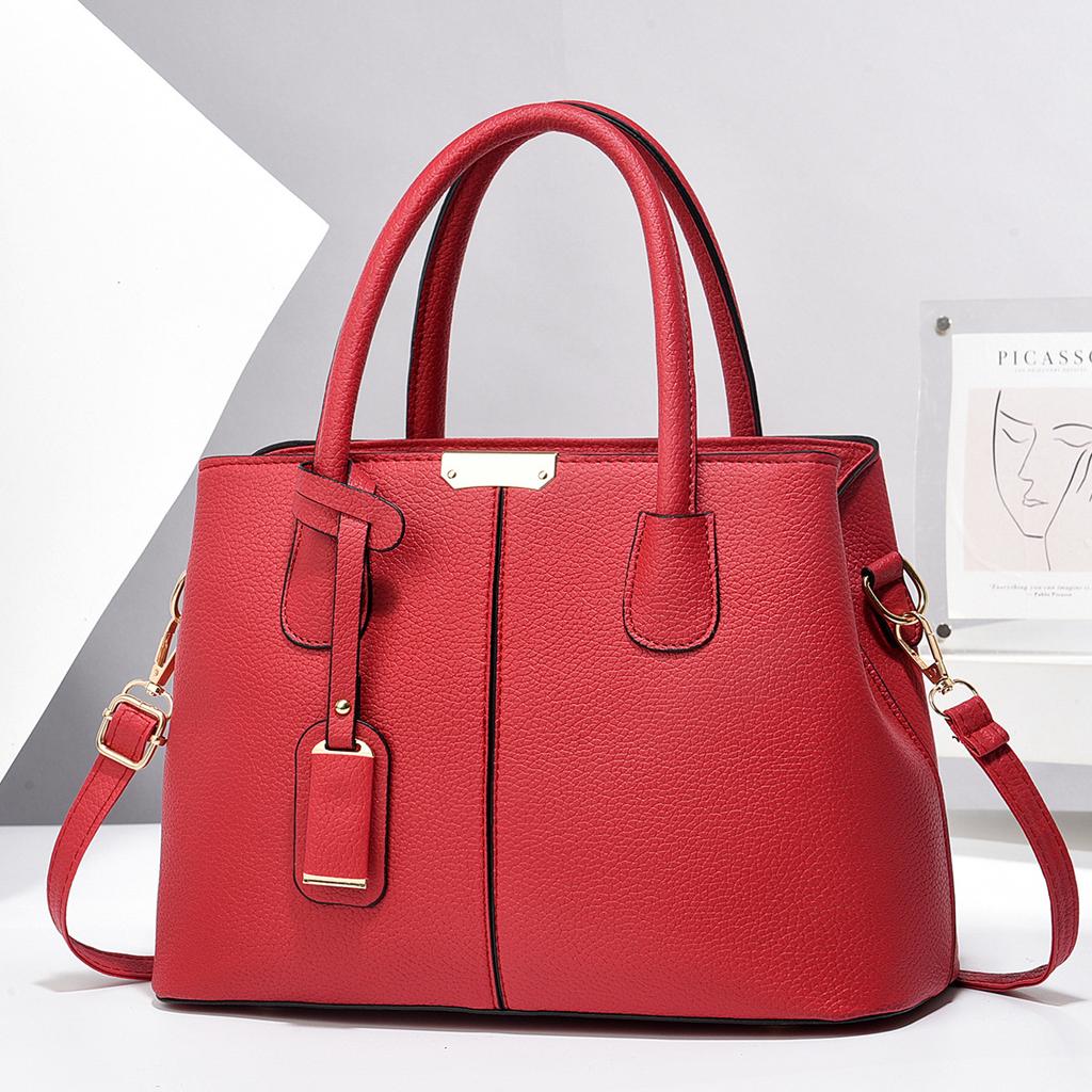 Big bag New fashion handbag Middle-aged mother bag Large capacity shoulder bag Crossbody bag Women's bag