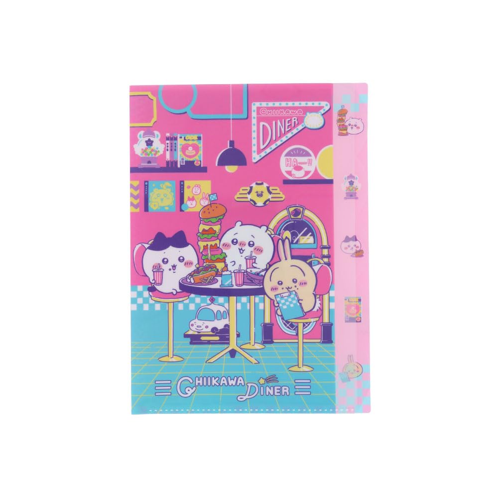 Stationery Chiikawa Goods Clear A4 5 S2175614 Sun-Star File, Size, Pockets, Lunch,