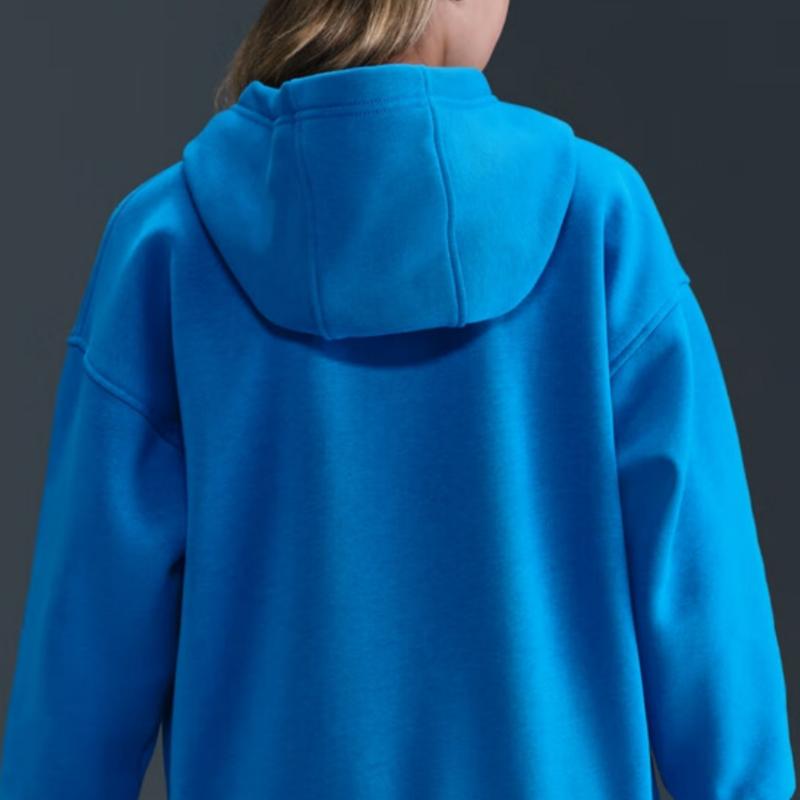 Nike x LEGO Sweatshirt Collection Oversize Brand Logo Fleece Lined Hooded Loose Fit Teenagers HV6732-470