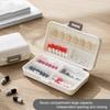 Pill Storage Box Food Grade Compact Size Multi-compartments Good Seal Effect Large Capacity Item Storage Reusable 7 Grids Tablet