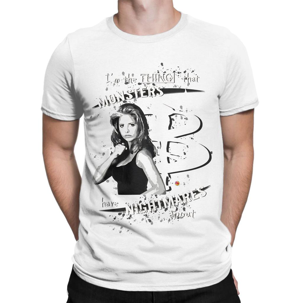 Bbuffy The Vampire Slayer Band Nightmares Funny 100 Cotton TShirt Buffy The Vampire Slayer Band Tops Tees For Unisex