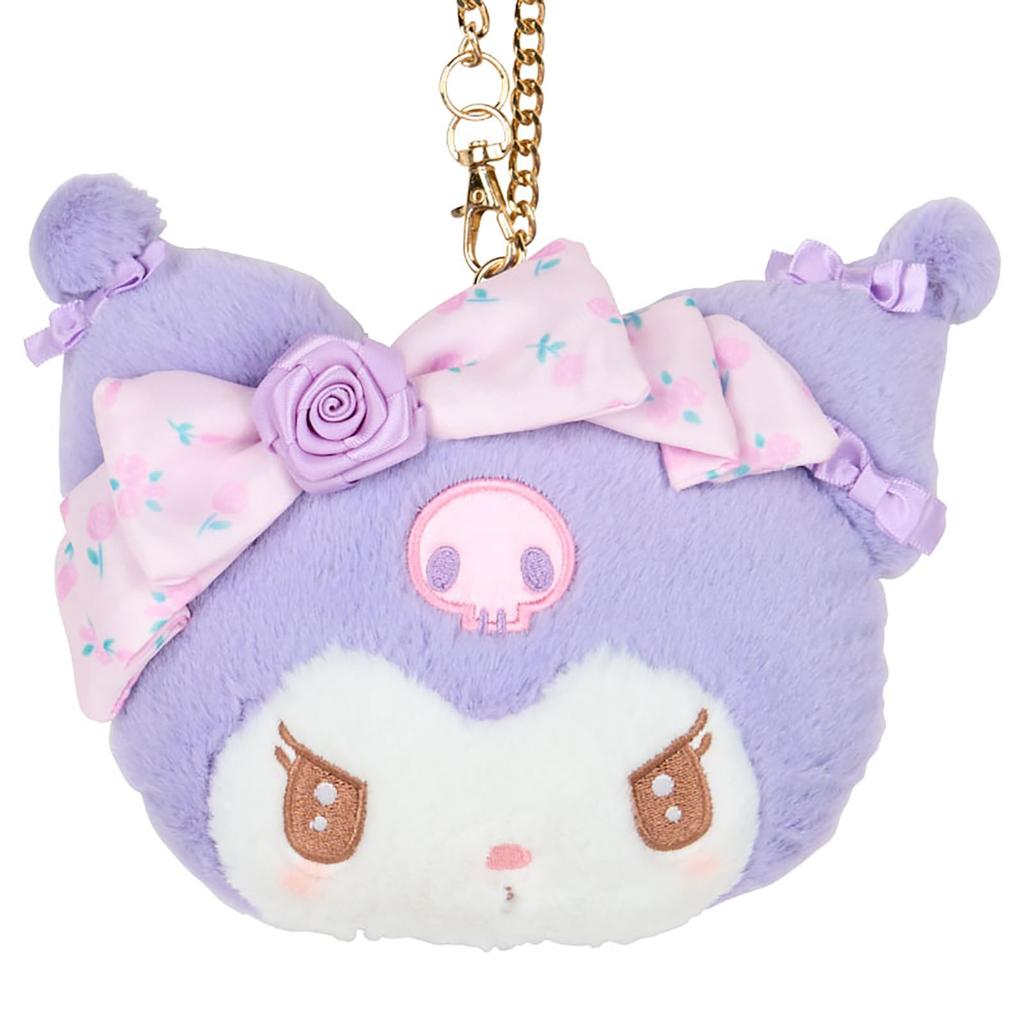 Sanrio Kuromi Pouzdro na průkaz 466697 Ve tvaru obličeje (Dolly Rose)