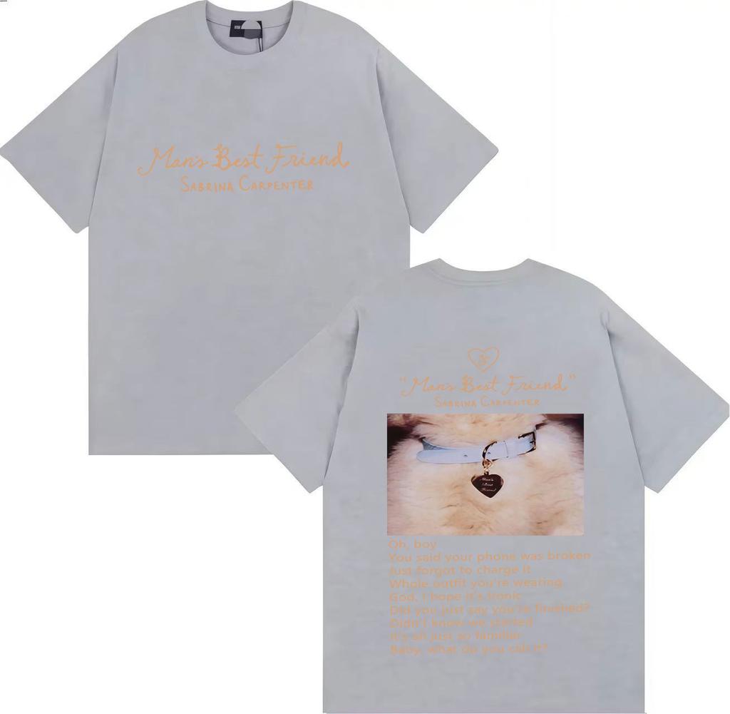 Sabrina Carpenter Manchild Okładka Nowego Albumu Plakat Graficzny Nadruk Koszulka Męska Damska Luźna Codzienna Bawełniana Z Okrągłym Dekoltem Top Oversize Tee
