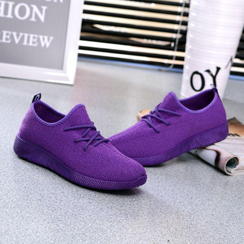 Fashion Womens Casual Outdoor Sports Athletic Breathable Mesh Running Sneakers