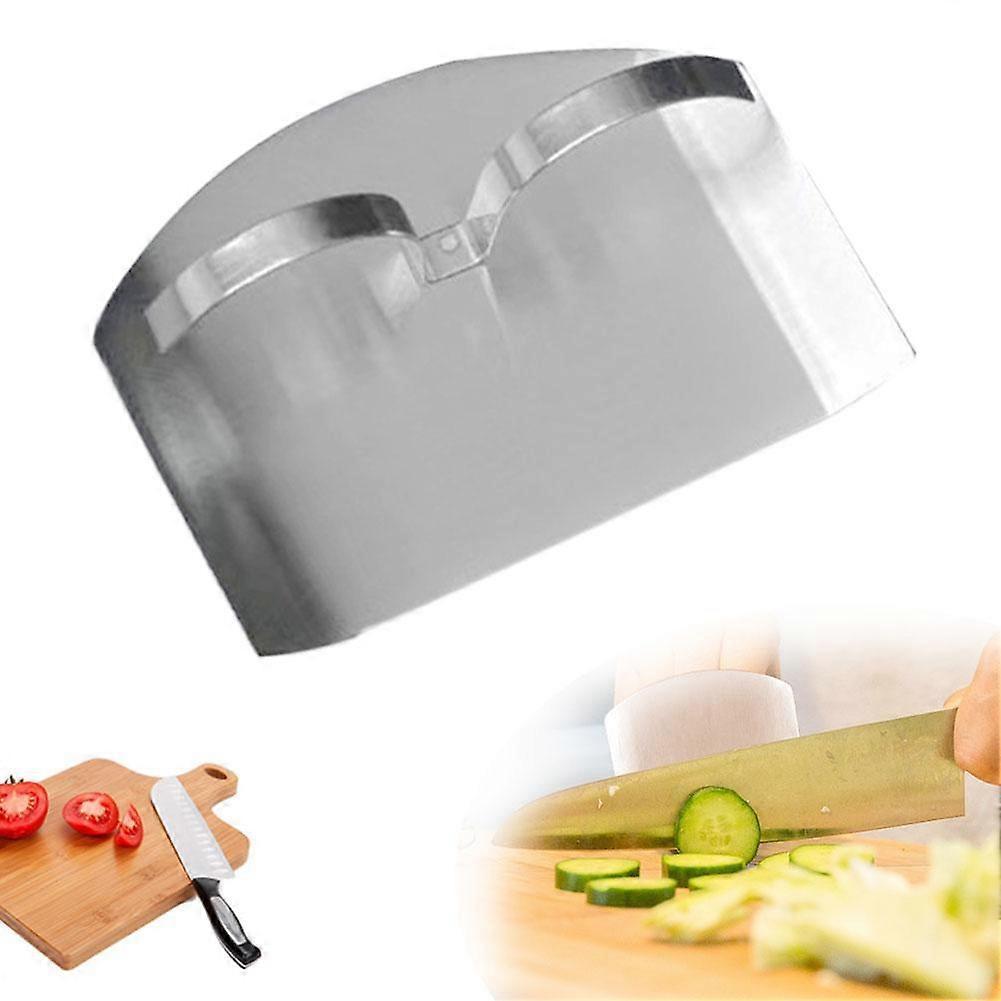 Stainless Steel Finger Guard Vegetable Cutting Hand Guard Finger Protector Household Vegetable Cutter Finger Guard