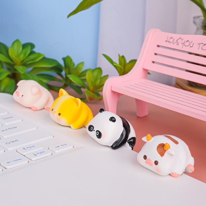 Adorable Small Animal Figurine - Desktop Healing Decor and Ornaments