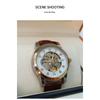 Top Brand Hollow Diamond Watch Waterproof Business Automatic Mechanical Watch Men's Wristwatch