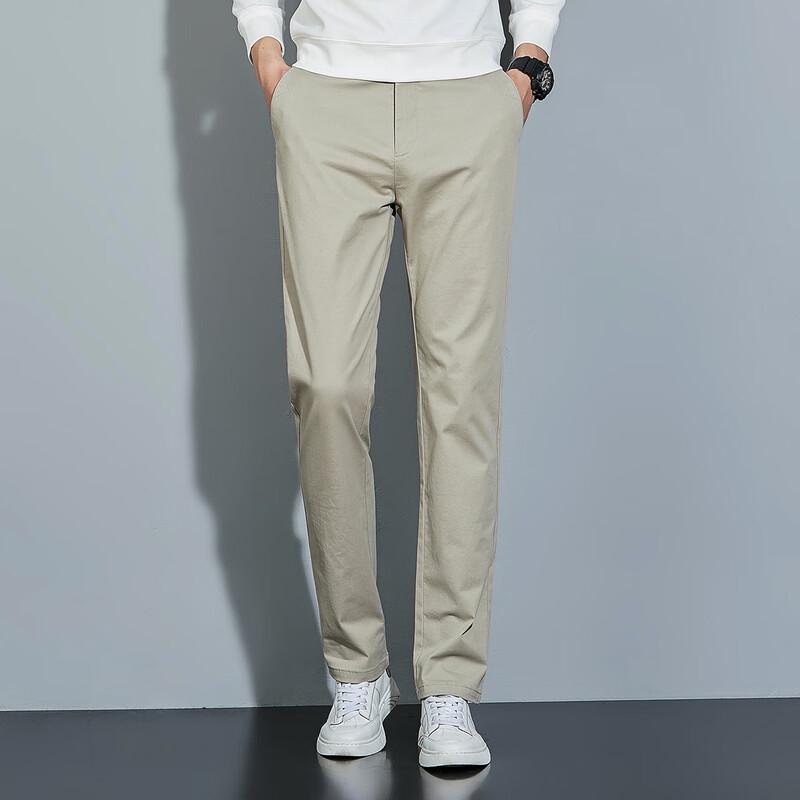 ROMON Men's Loose Straight Casual Pants LM608