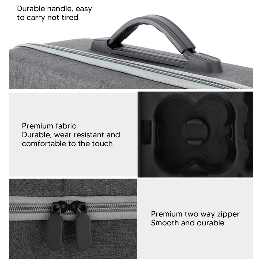 Drone Hard Carrying Case Multipurpose Stylish Lightweight Large Capacity Travel Storage Bag for DJI