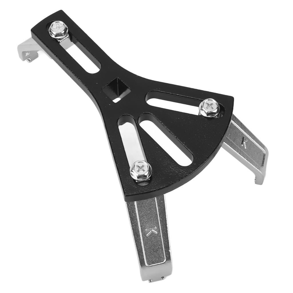 115?205mm Oil Pump Cover Removal Wrench 3 Claw Type Fuel Tank Lock Ring Tool Aluminium Alloy