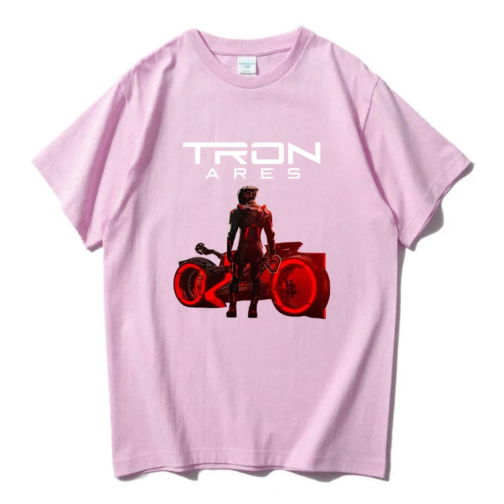 Film TRON Ares Nadruk T-shirty Zespół Rockowy NINE INCH NAILS NIN T-shirt Bawełniany Luźny Krótki Rękaw T-shirt Unisex Odzież Uliczna