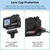 Silicone Case for DJI OSMO Action 5 Pro Body Bumper Protective Cover+Lens Cap Anti-scratch Protector Soft Shell Accessories Set