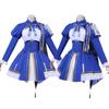 Honkai Star Rail HSR Fate Saber Kostium Cosplay Damski Halloween Karnawał Impreza Odgrywanie Ról Stroje Ubrania