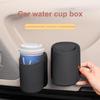 Suport Universal pentru Cana de Ușă Auto Cutie Design cu Clema Spate Suport pentru Băuturi Container de Depozitare Buzunar Organizator Cutie pentru Cana de Apă pe Spătarul Scaunului Auto