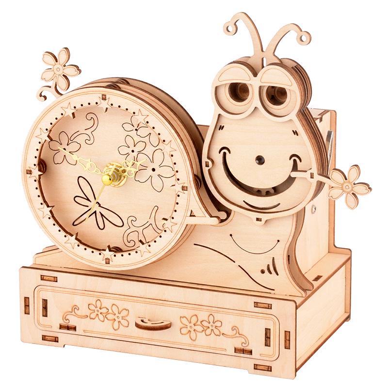 

Деревянный пазл «Дом улитки» и музыкальная шкатулка, подставка для ручек