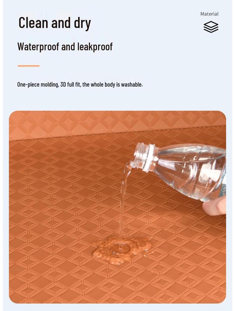 AITO M8 Trunk Mat - Full Coverage for 5/6-Seaters, Compatible with 25 Models