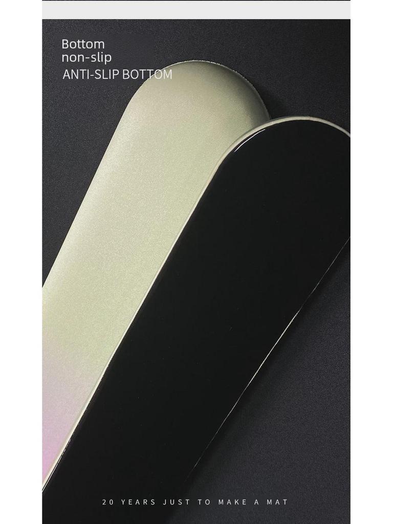 Macaronfarbenes Memory-Foam-Tastatur- und Maus-Handgelenkauflagen-Set, Schlichter Ins-Stil