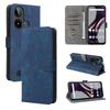 BLU C9 Flip Leather Phone Case with Card Slot & Anti-Theft Protection