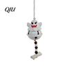 Halloween Hanging Decorations Ghost Bell Decor, Cute Resin Door Ornament with Star Base, Decor for Home Spooky Festive Hanger Party, Trick or