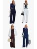 Women's Fashionable Wide-Leg Yoga Pants - Breathable, Loose, Slimming Trousers