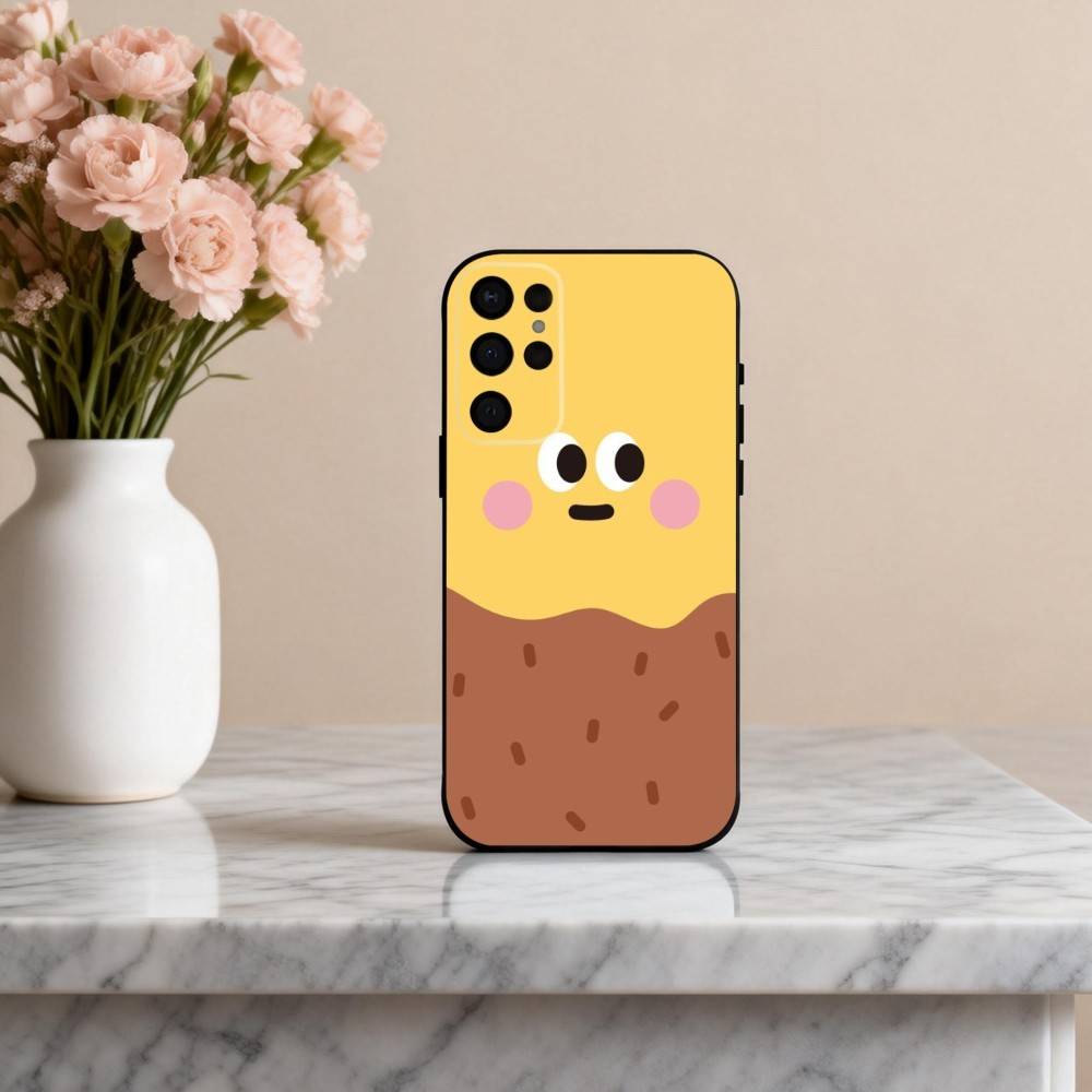 C-Cute C-CARROT F-FRIENDS Phone Case For Samsung S25,S24,S21,S22,S23,S30,Ultra,S20,Plus,Others Soft Black Cover