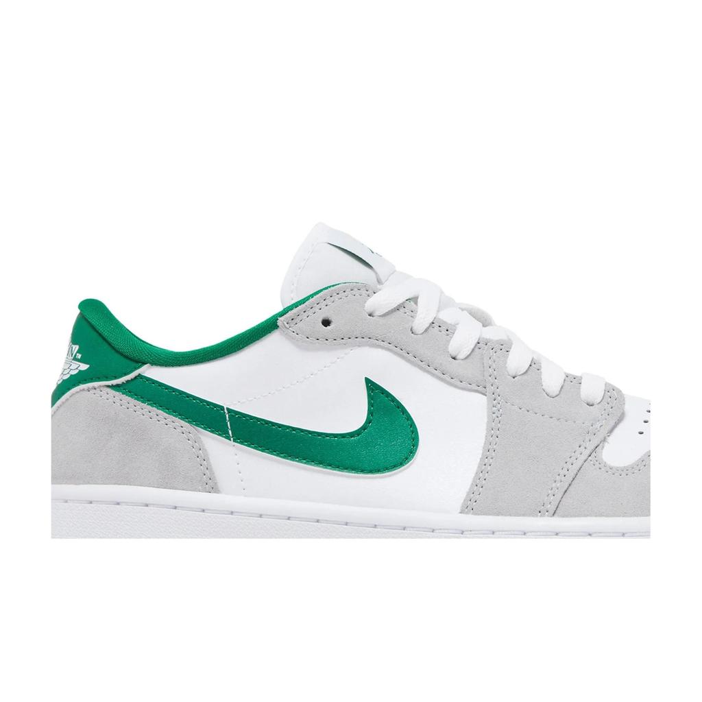 Air Jordan 1 Low Golf 'Pine Green' (Unisex) White / Pine Green / Light Smoke Grey Vintage Basketball Shoes DD9315 112