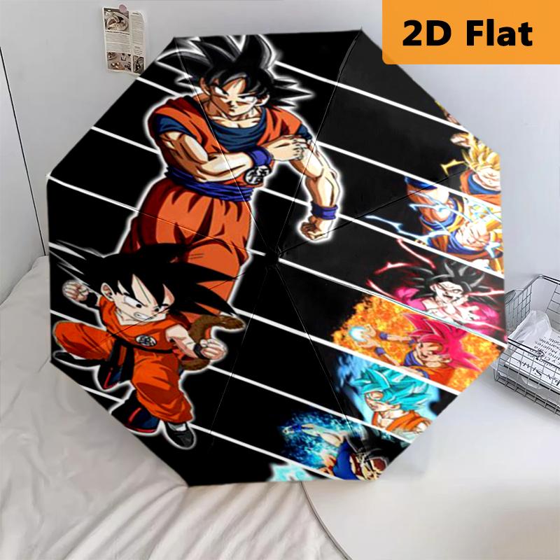 1pc Dragon Ball umbrella Portable 8-rib structure suitable for all seasons, home, travel, outdoor umbrella