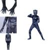 Premium Quality Black Panther Superhero Cosplay Jumpsuit For Adults And Kids