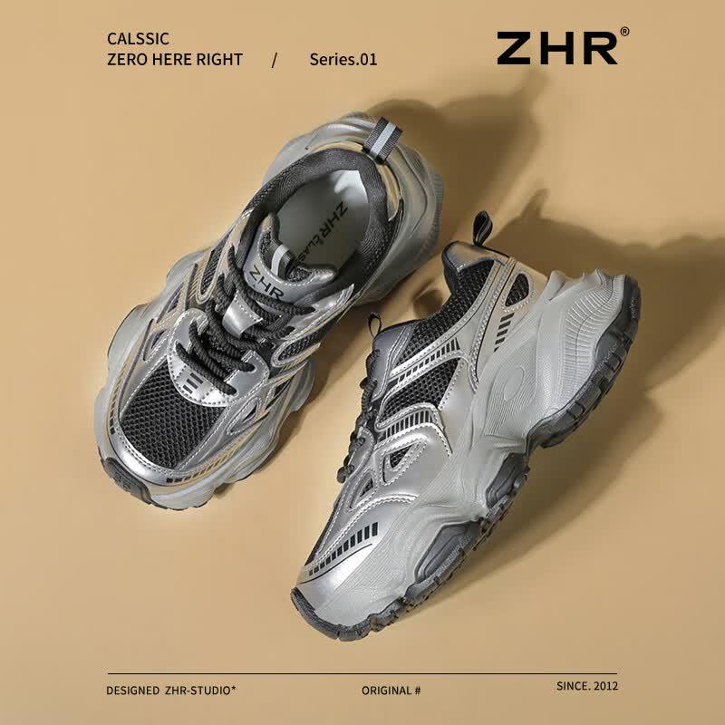ZHR QT29 Women's Retro Platform Sneakers
