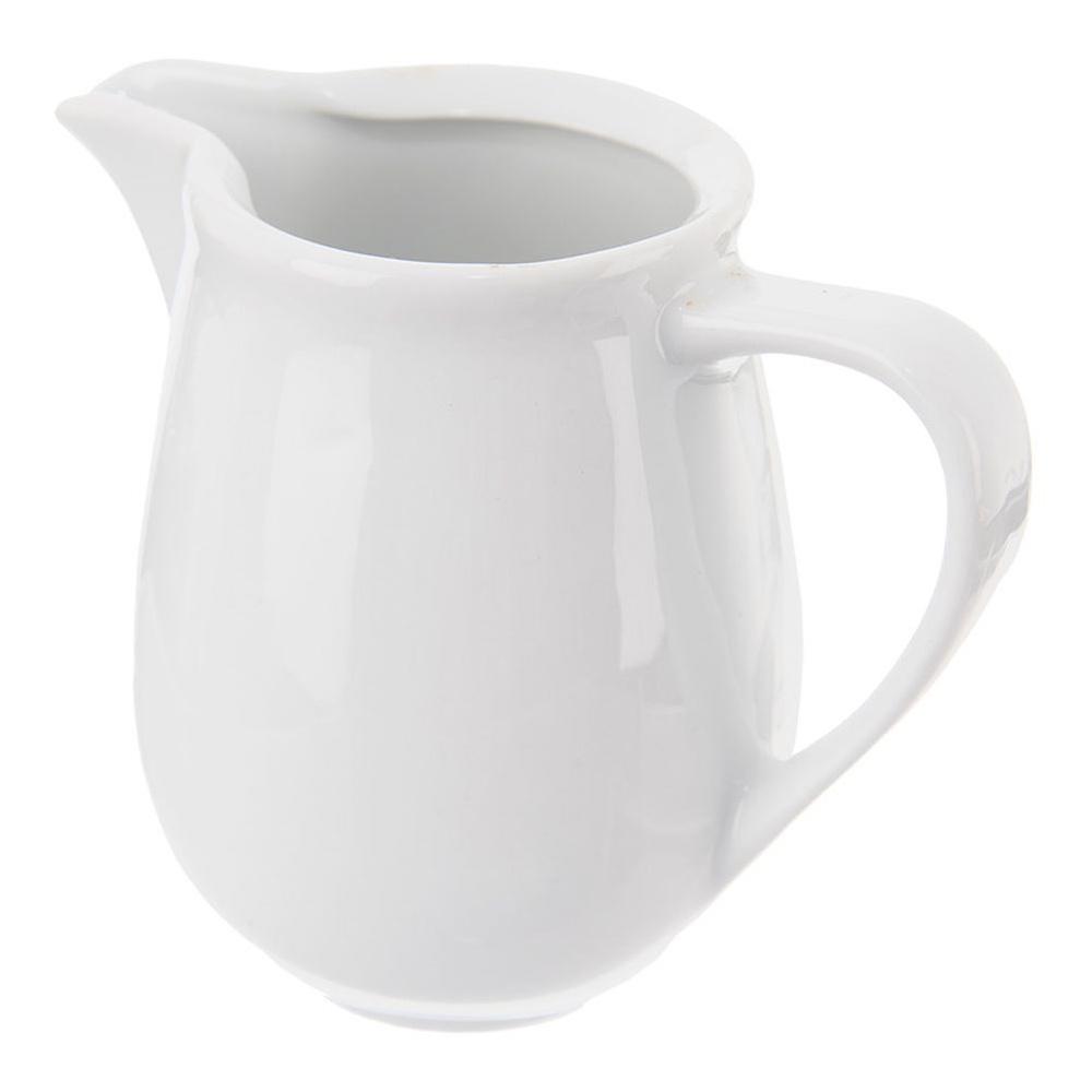 Duży dzbanek porcelanowy na mleko, śmietanę, sosy, dipy 260 ml