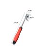Multifunctional Weed Puller Tool Stainless Steel 3 Teeth Uprooting Weeding Tool Sturdy Garden Rake For Gardening Weeding Tool